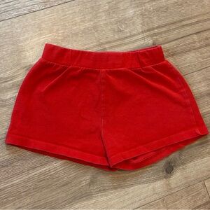 Mayoral Red Pull On Casual Cotton Shorts Girl Size 4/104 cm